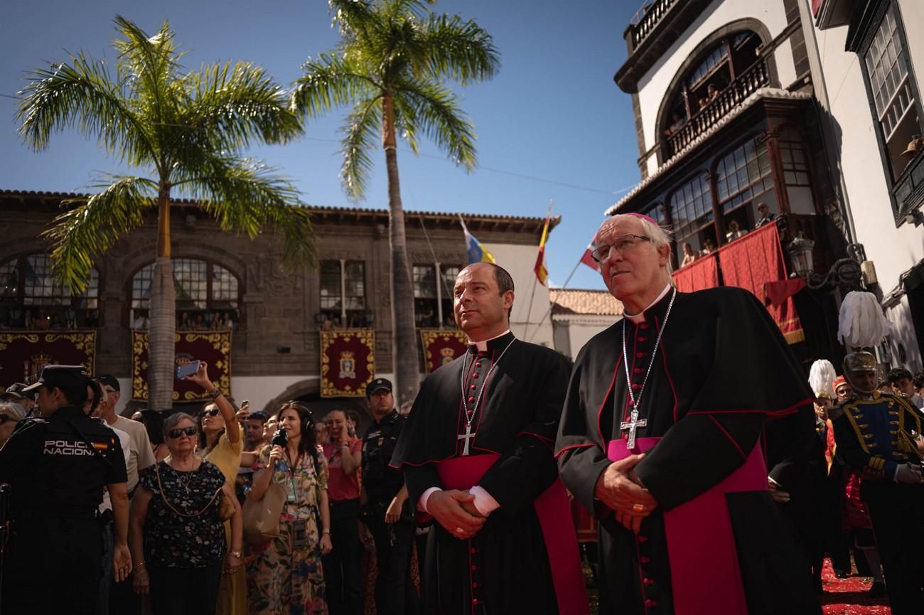 Bajada de la Virgen de las Nieves, en imágenes