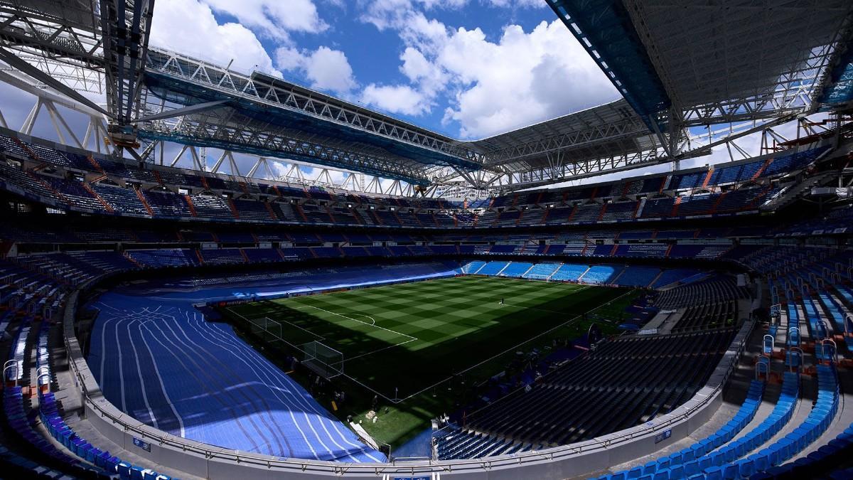Una imagen del nuevo estadio Santiago Bernabéu.