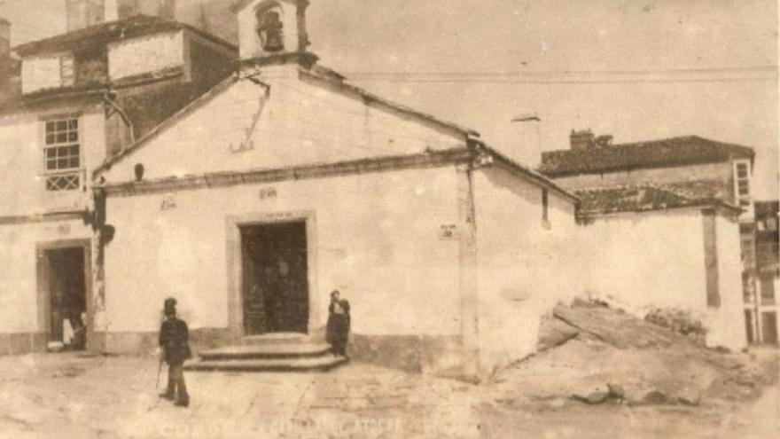 Capilla de Nuestra Señora de Atocha, de A Coruña, ya desaparecida.