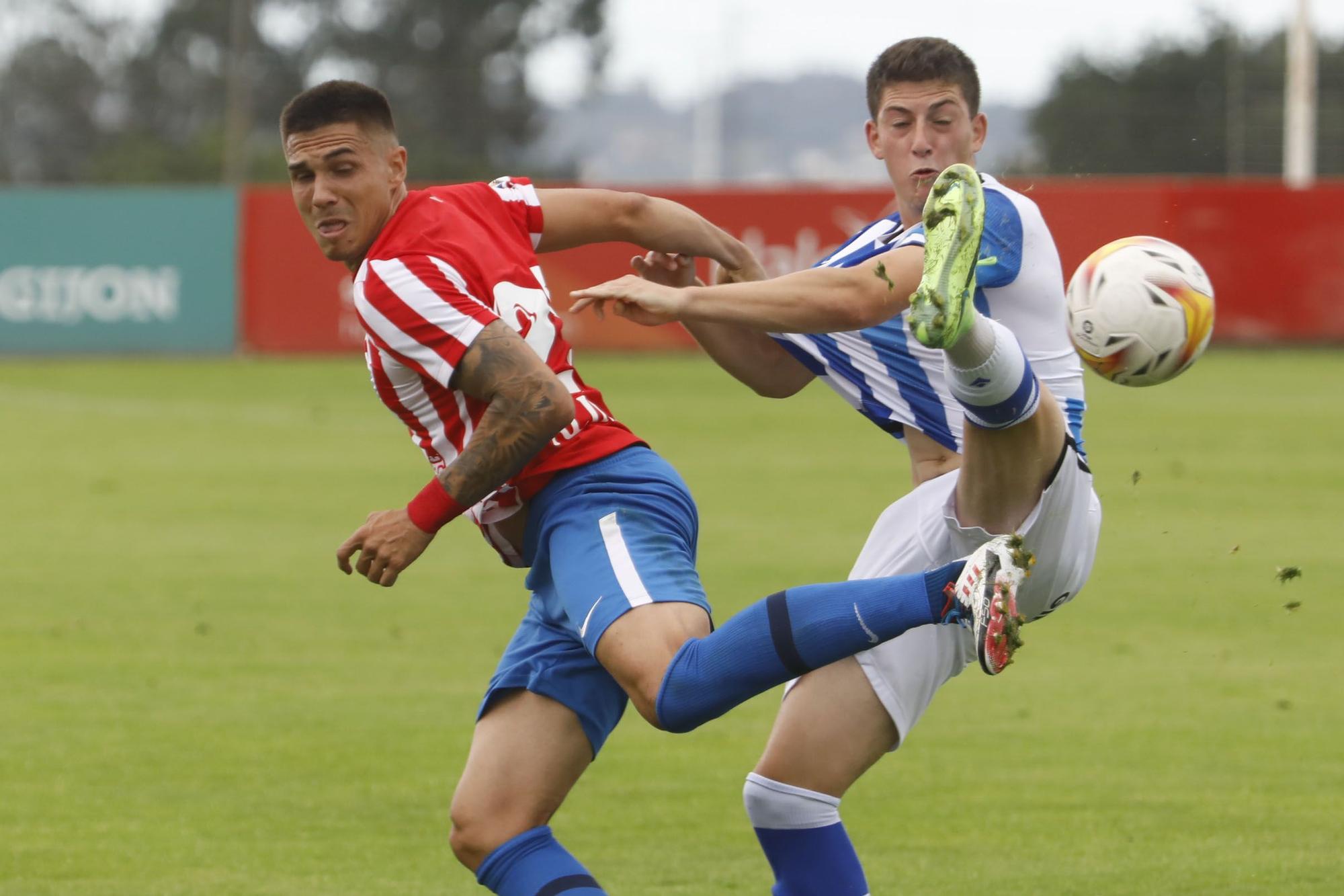 Sporting - Real Sociedad B, en imágenes