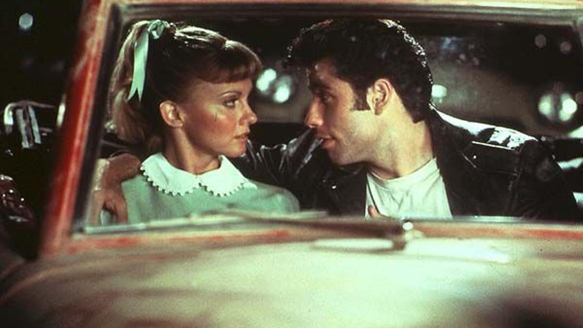 Fotograma de Grease con John Travolta