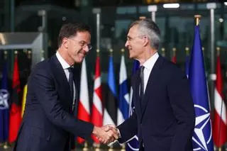 Rutte se marca Ucrania como prioridad y elogia a Trump y Harris