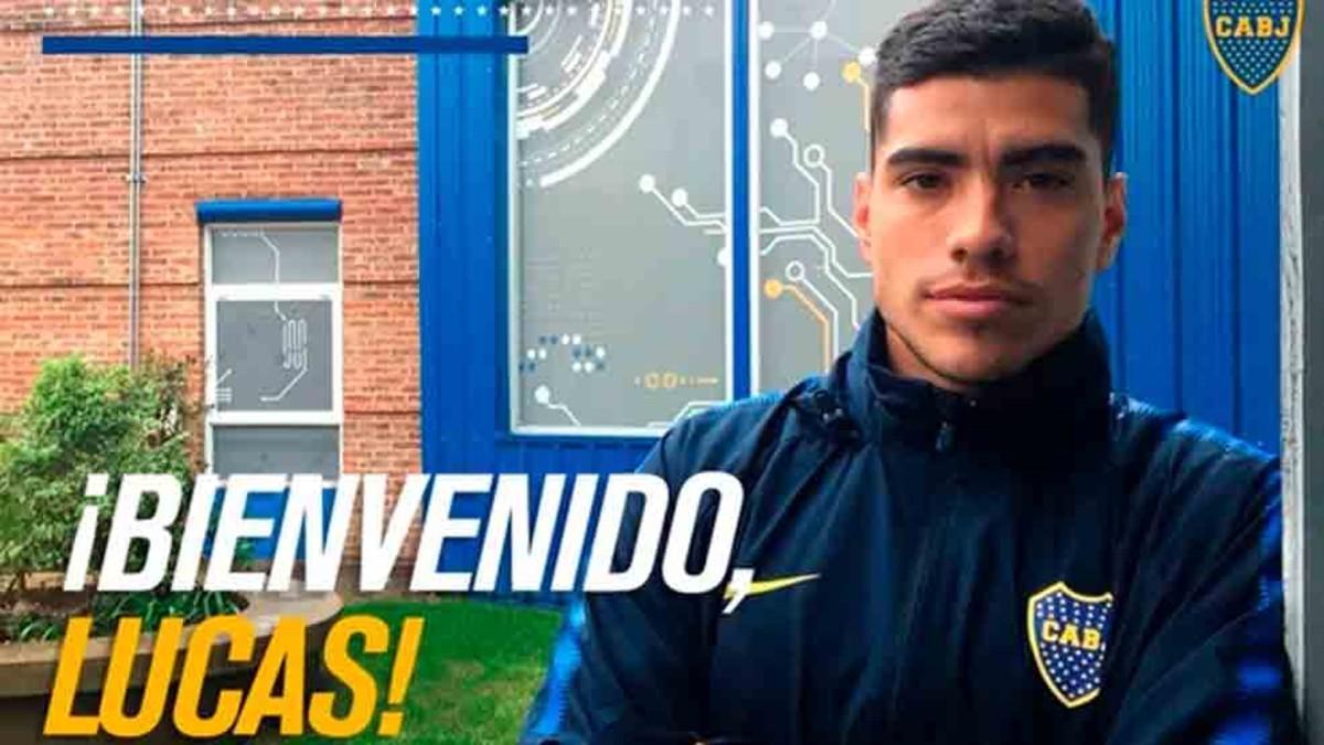 Lucas Olaza fichó por Boca Juniors