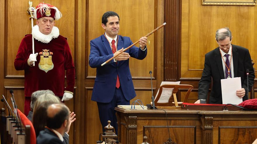 Toni Francés promete &quot;humildad, diálogo y más escucha&quot; en el inicio de su cuarto mandato como alcalde de Alcoy