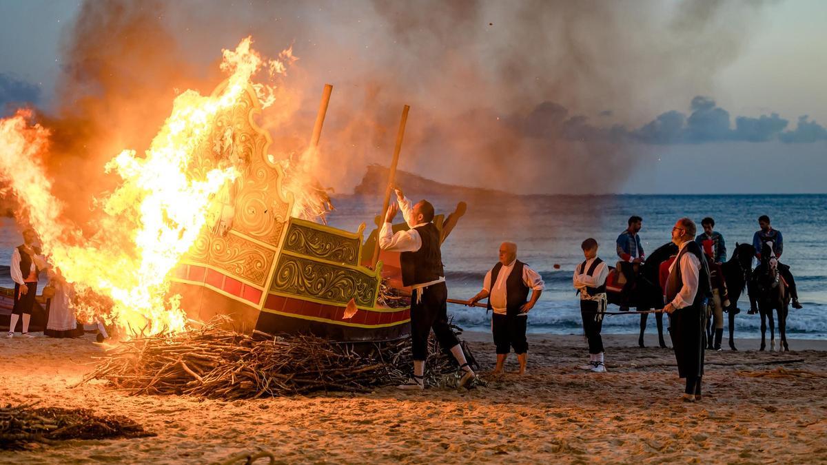Escenificación del hallazgo de la patrona