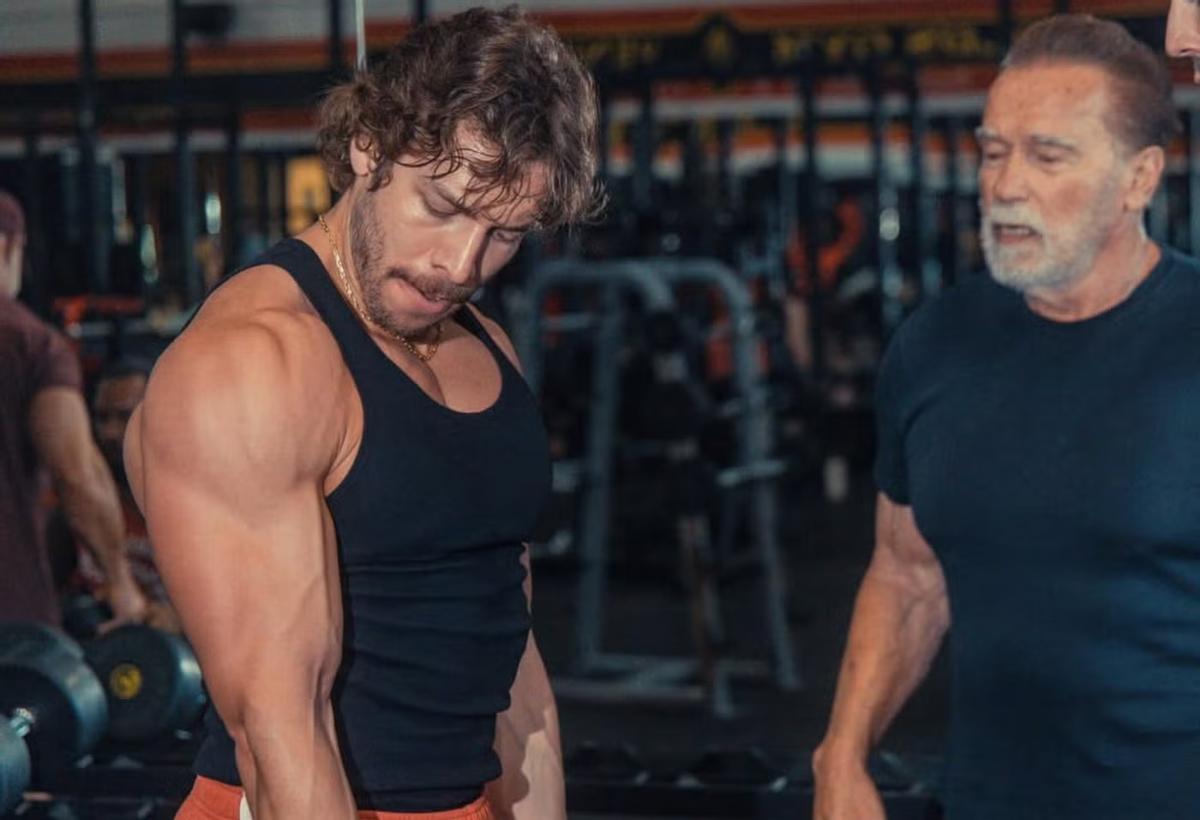 Joe Baena, hijo de Arnold Schwarzenegger