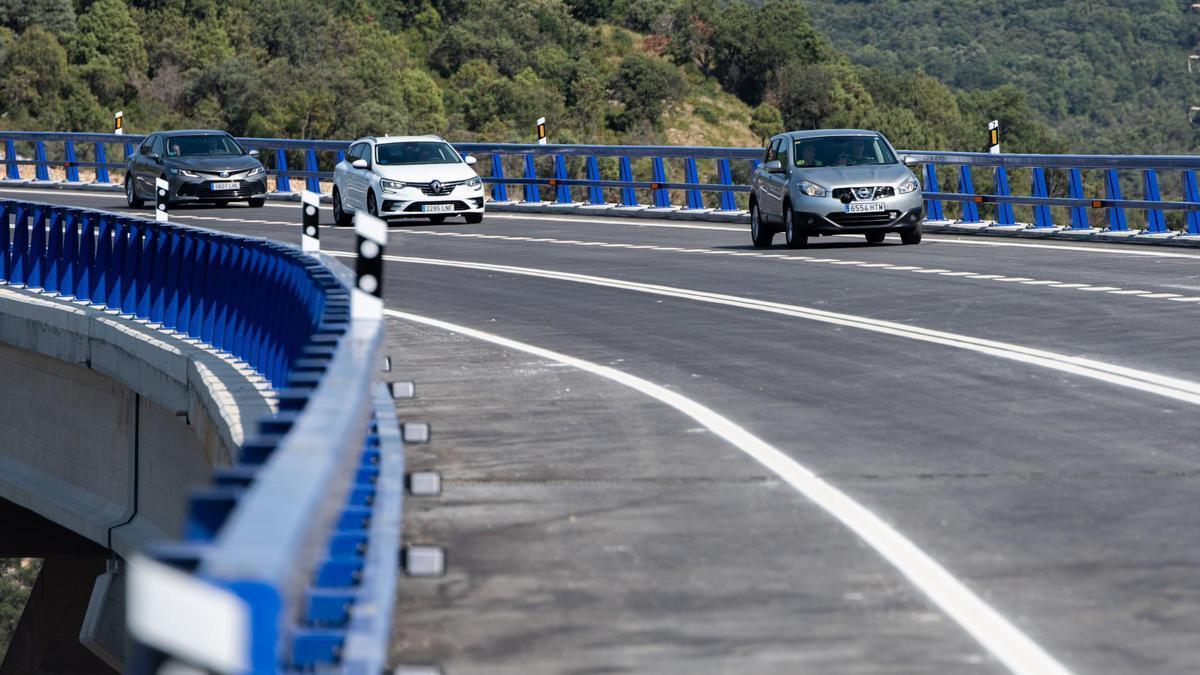 El accidente se ha producido en la N-232, en dirección a Sant Jordi.