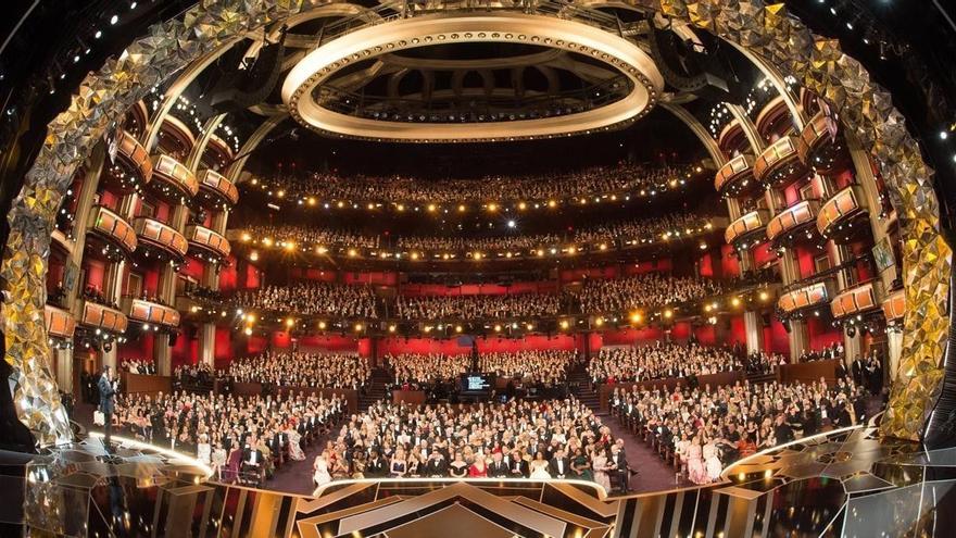 Vista general del Dolby Theatre de Hollywood durante la última ceremonia de los Oscar.