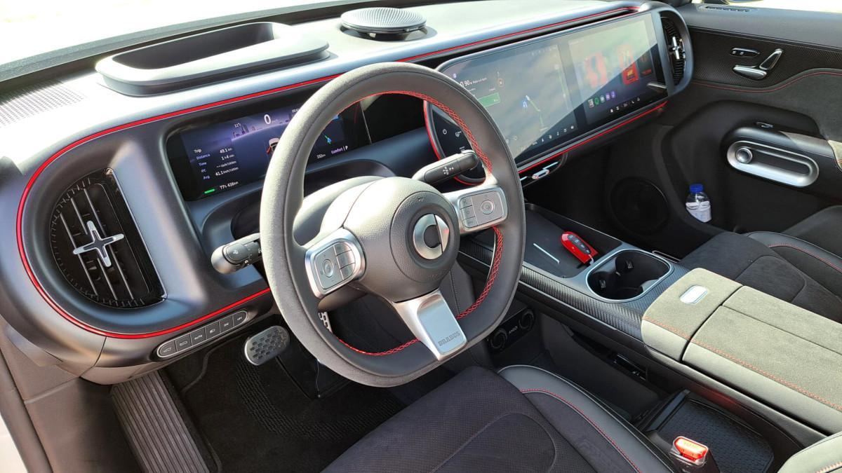 El interior del Smart #5