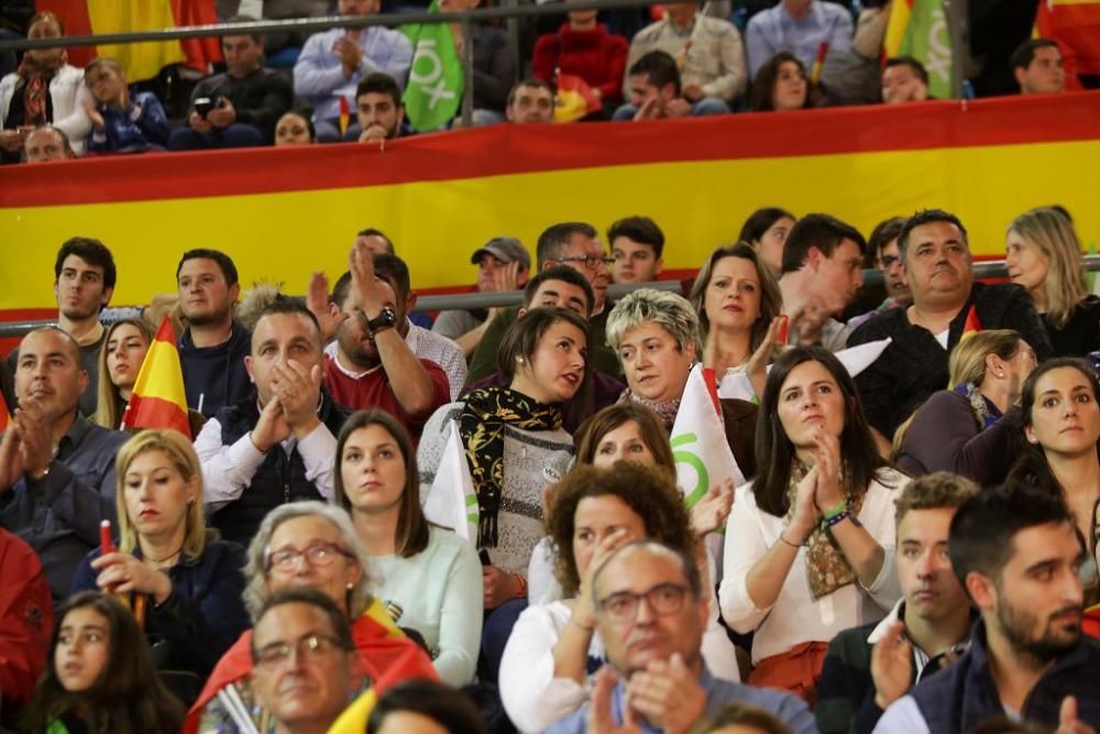 Acto de campaña de Vox en Murcia