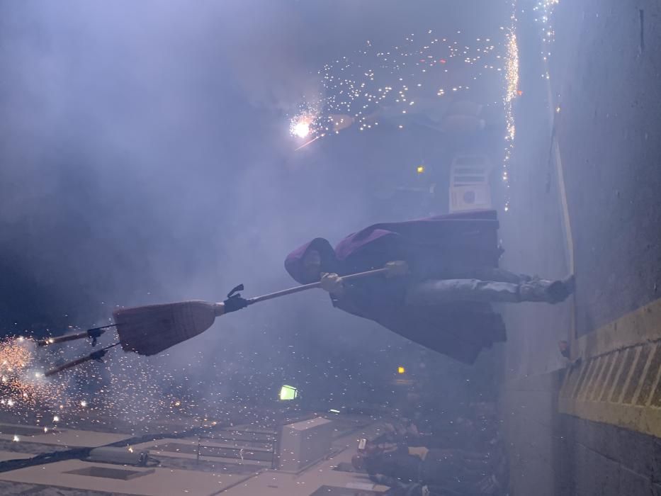 La mostra de foc del carnaval de Sallent