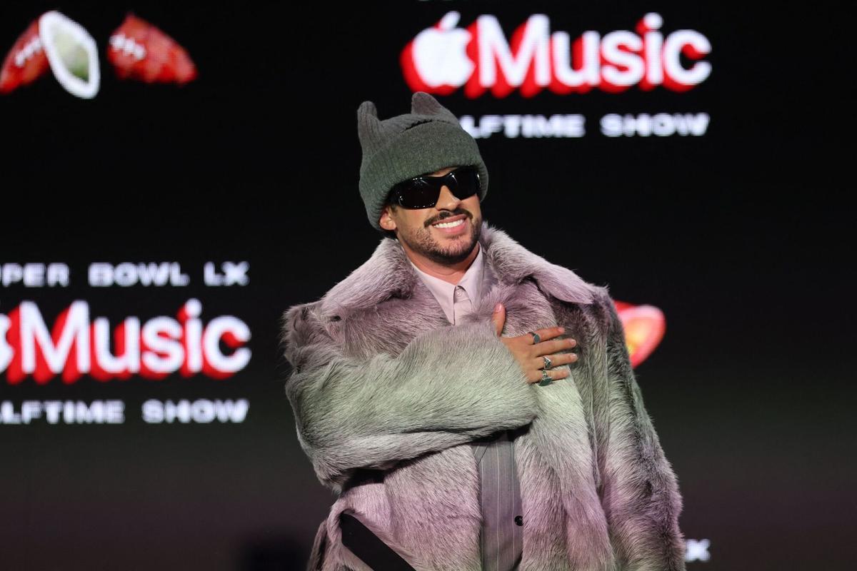 Bad Bunny actuará en el descanso de la Super Bowl