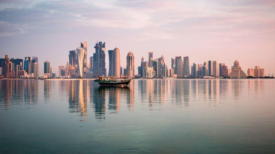 Panorámica de Doha, la capital de Catar.