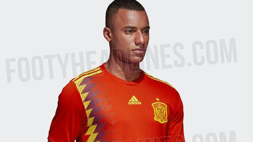 Filtran el diseño de la camiseta de la selección española para el Mundial de Rusia