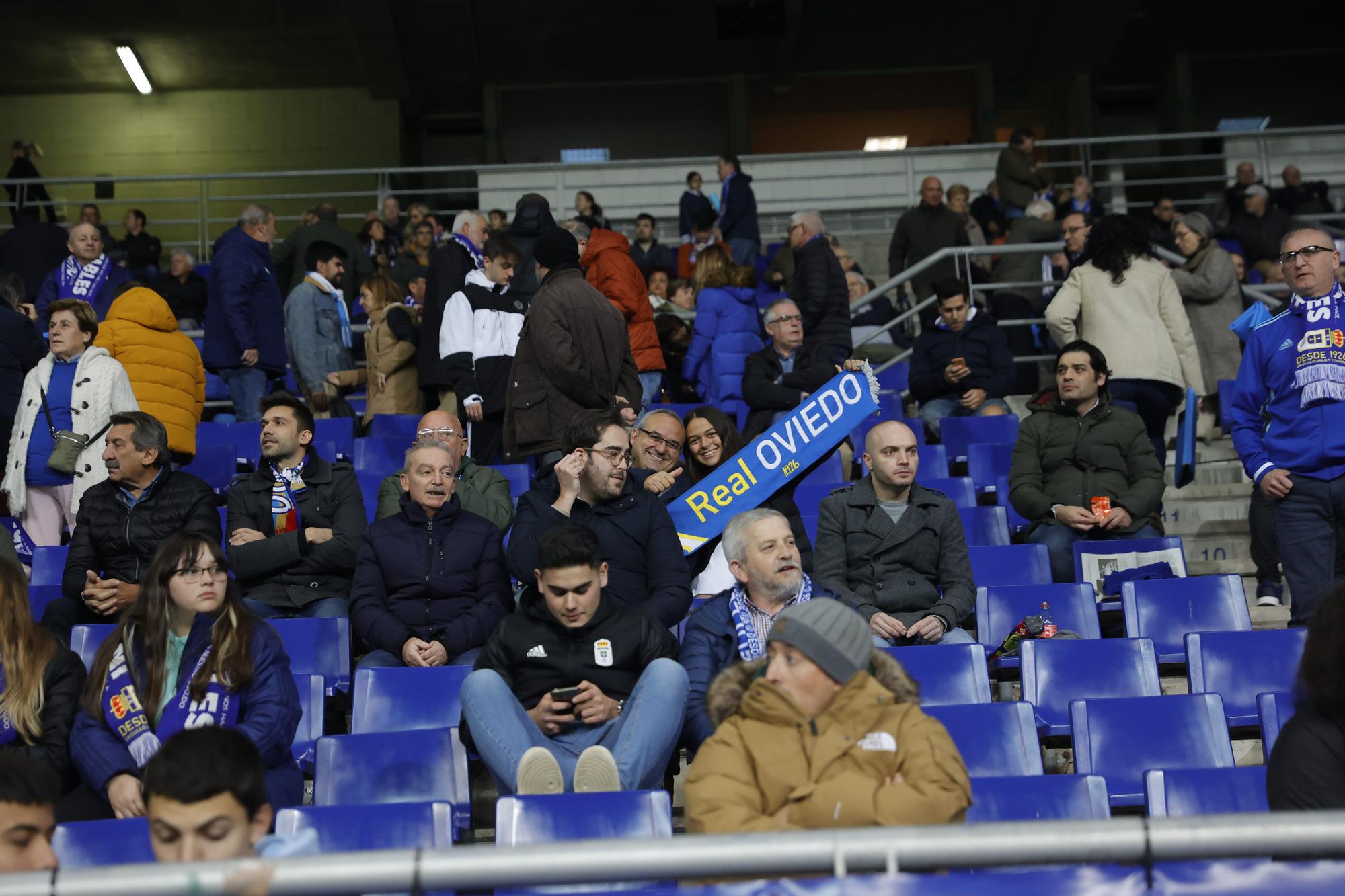 EN IMÁGENES: El Oviedo gana en casa por 1-0 frente al Mirandés