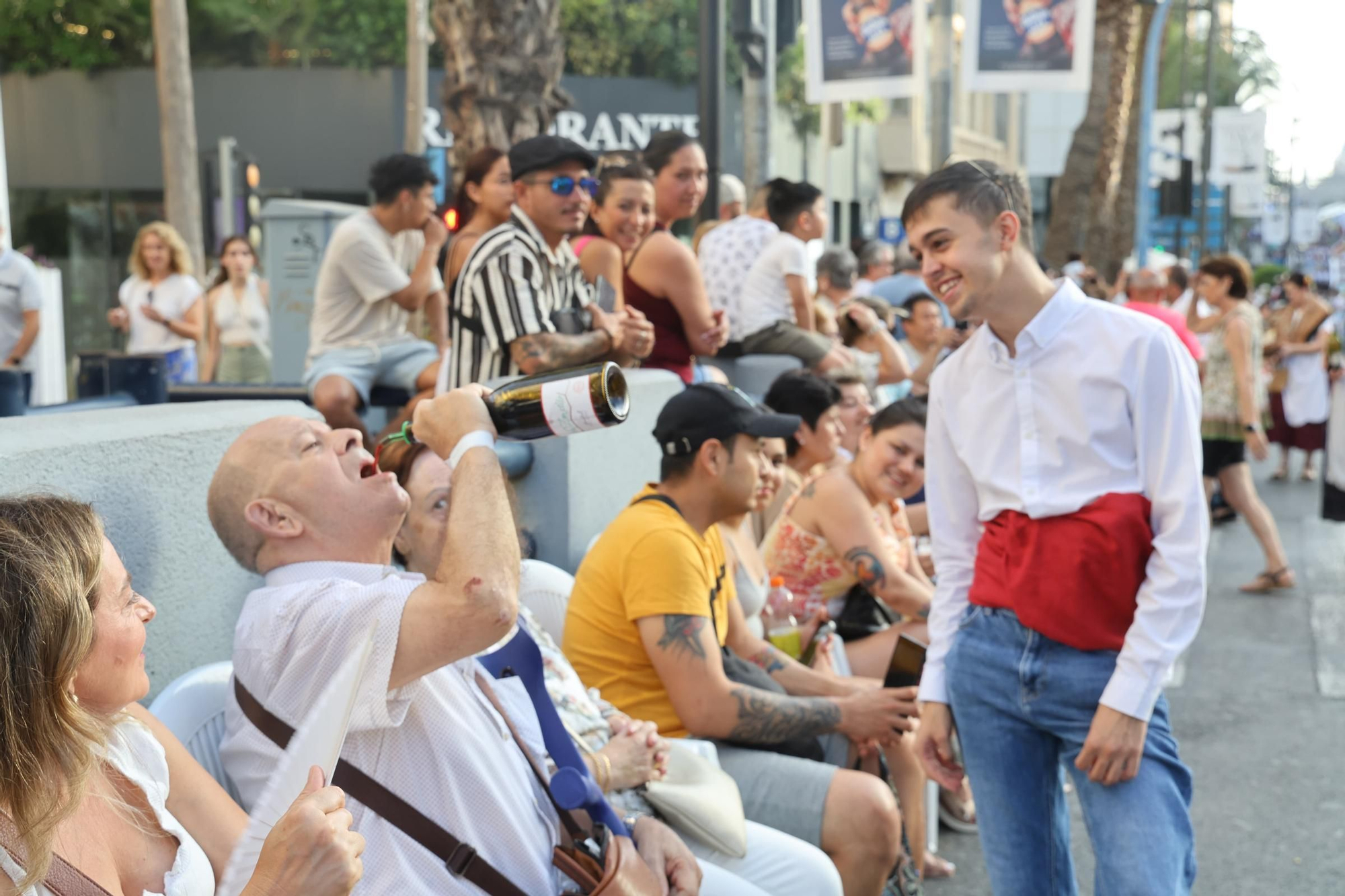 International folk parade of the bonfires of Alicante