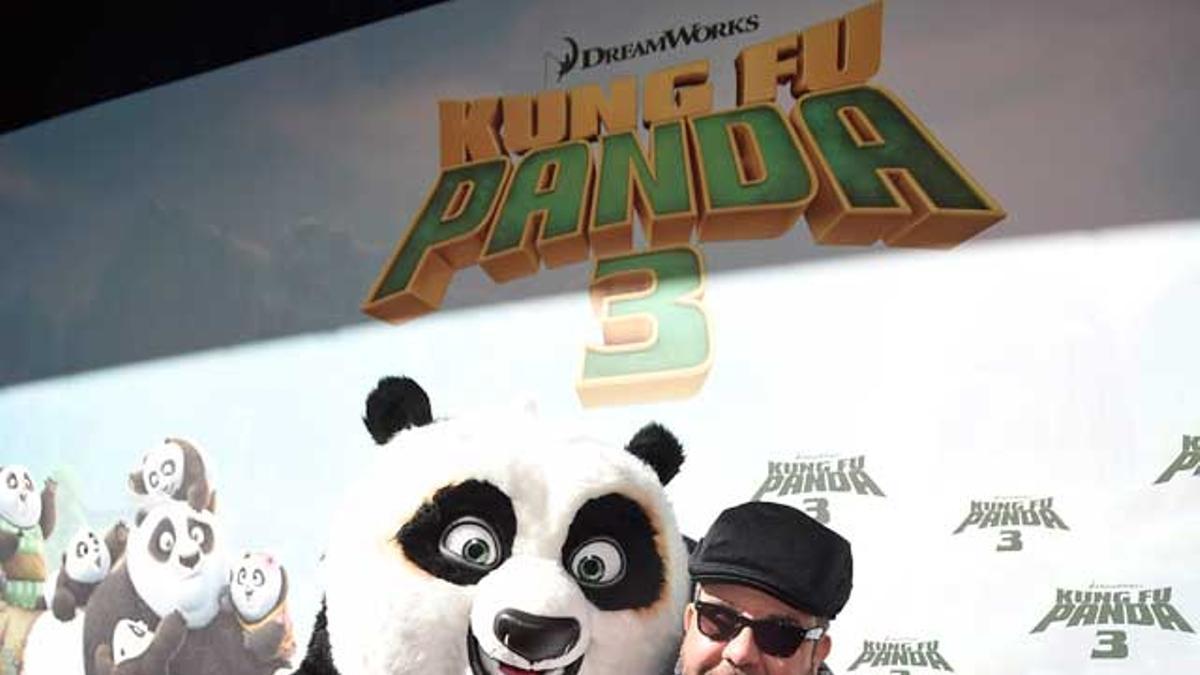 'Kung Fu Panda 3', un estreno muy familiar en Madrid