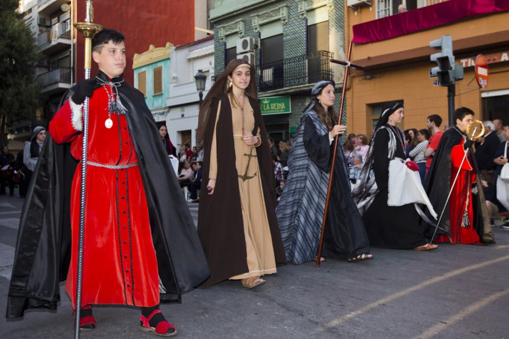 Imágenes de la Semana Santa Marinera, Santo Entierro, del 2018