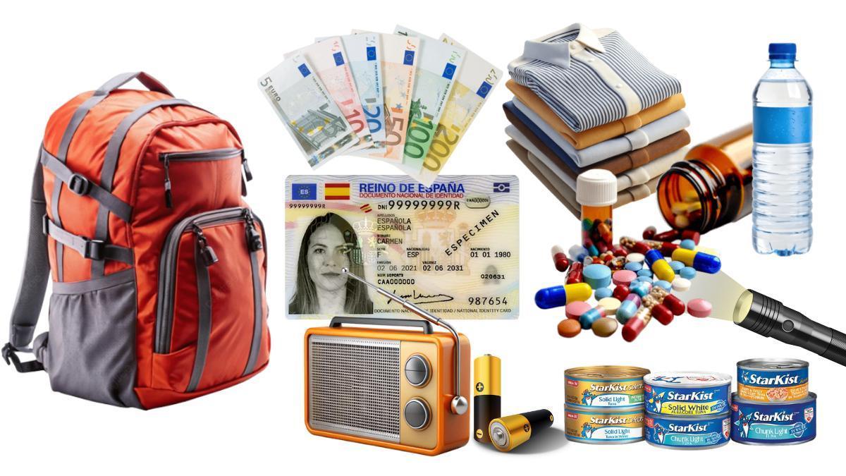 Lo que debe contener el kit de emergencia