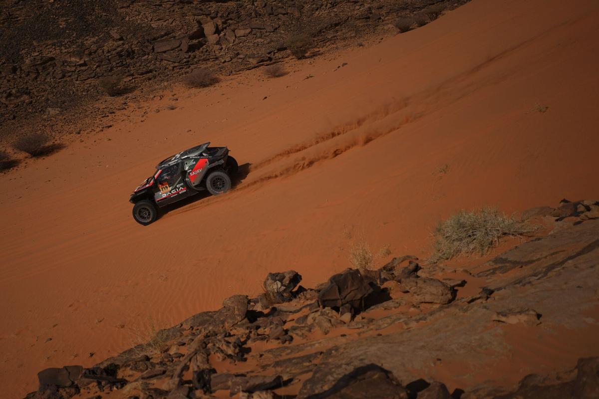 Sébastien Loeb, durante una etapa