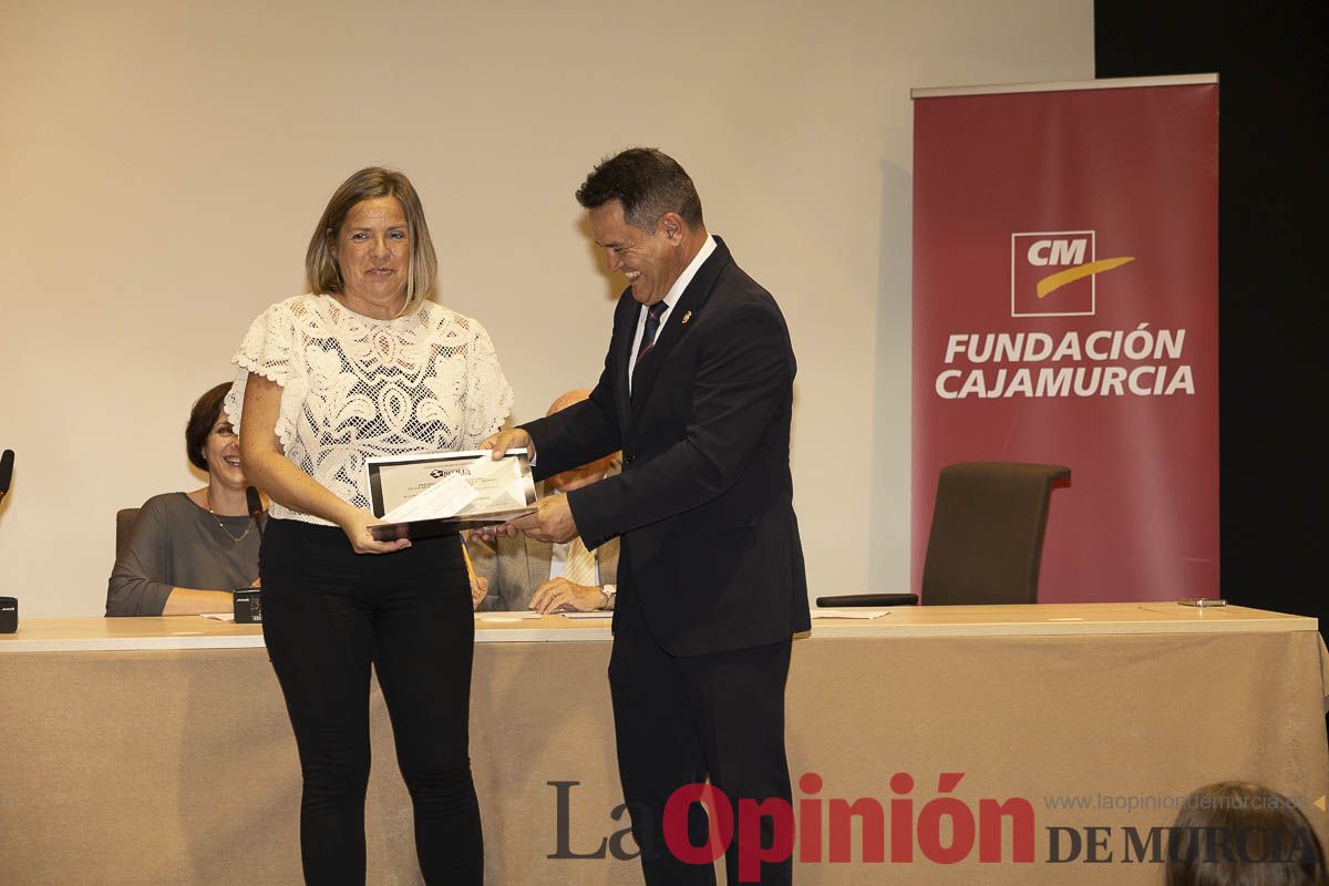 Entrega de los premios de la Fundación Robles Chillida a estudiantes caravaqueños