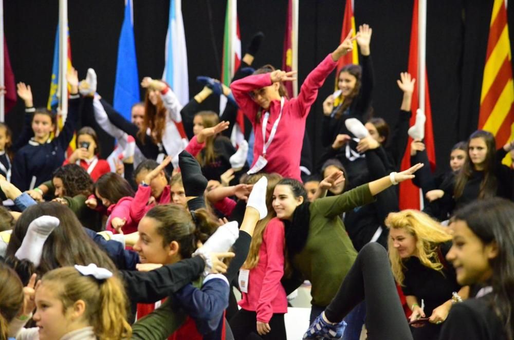 Campeonato de Gimnasia Rítmica: domingo mañana... ¡con Mannequin Challence incluido!