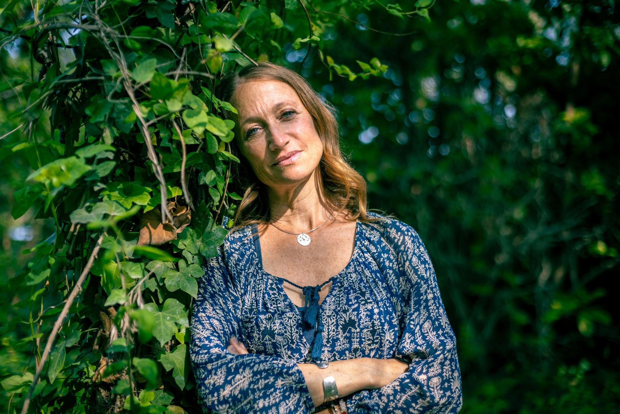 La documentalista Céline Cousteau durante una visita en Barcelona.