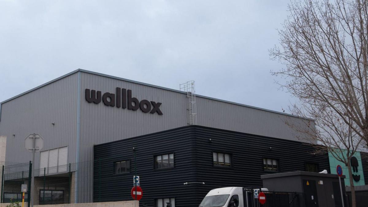 Fachada de la sede de Wallbox en Barcelona.