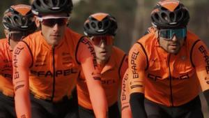 Oriol Vidal entrenant amb el seu nou equip.