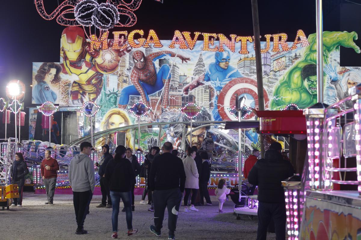 Mega Aventura, una nueva sensación en la feria de Ibiza esta Navidad.