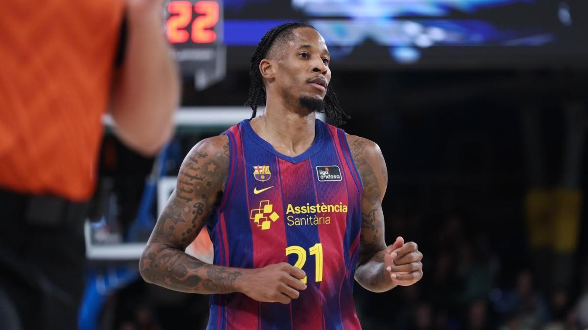 Will Clyburn, en el partido de Liga Endesa ante Baxi Manresa