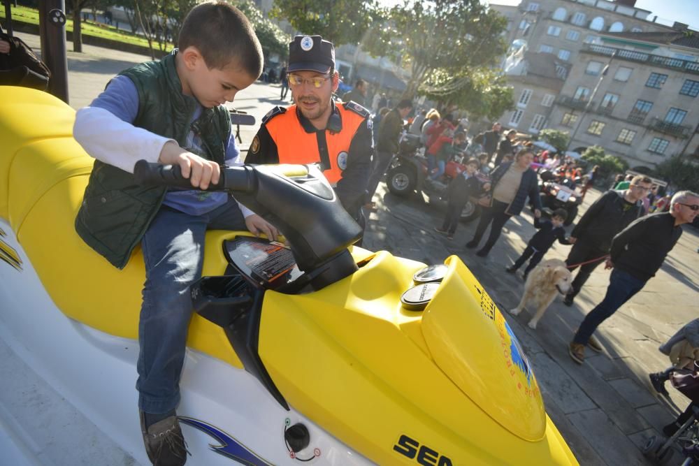 Jornada solidaria de Protección Civil de Pontevedr