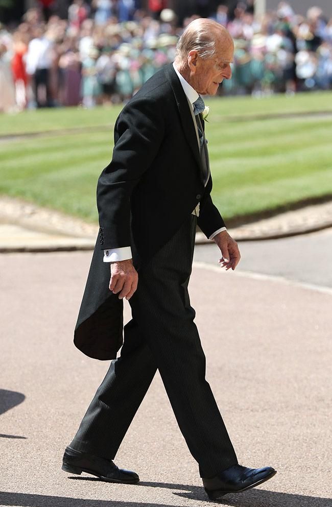 Felipe de Edimburgo en la boda del Príncipe Harry y Meghan Markle