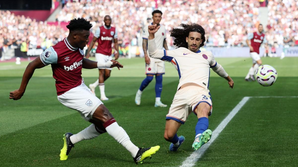 Cucurella, esta temporada en el Chelsea