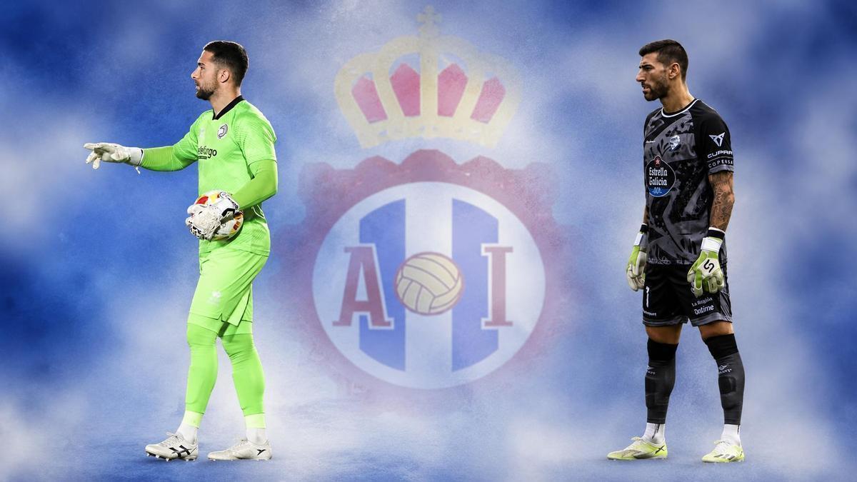 En la imagen, Marco Suárez y Álvaro Ratón