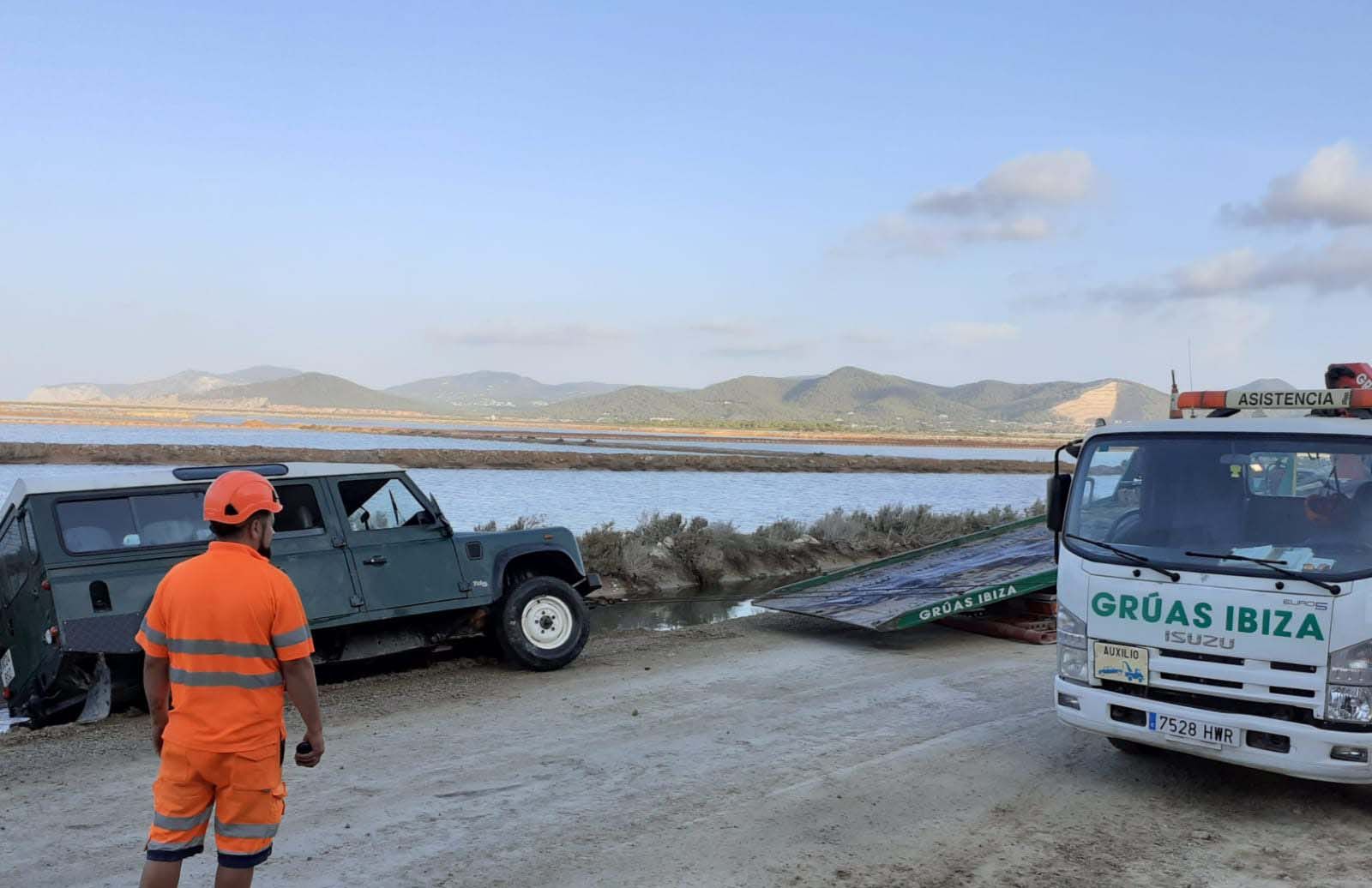 Varios accidentes sin heridos en las carreteras de Ibiza