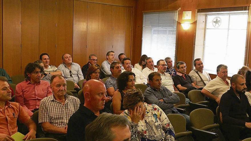 Asistentes al acto organizado por Anpier en Zamora.