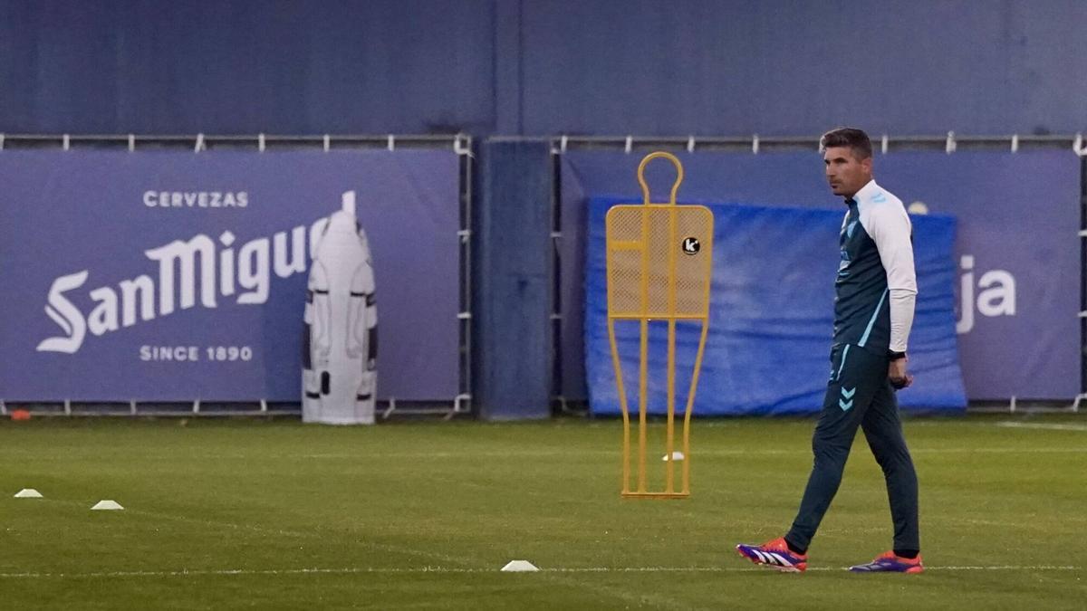 Funes debutará este domingo al frente del Málaga CF.