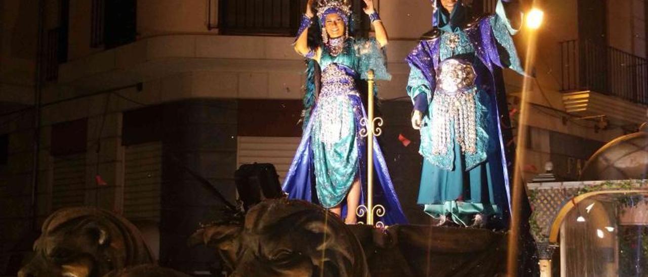 Imagen de una de las fiestas de Moros y Cristianos.