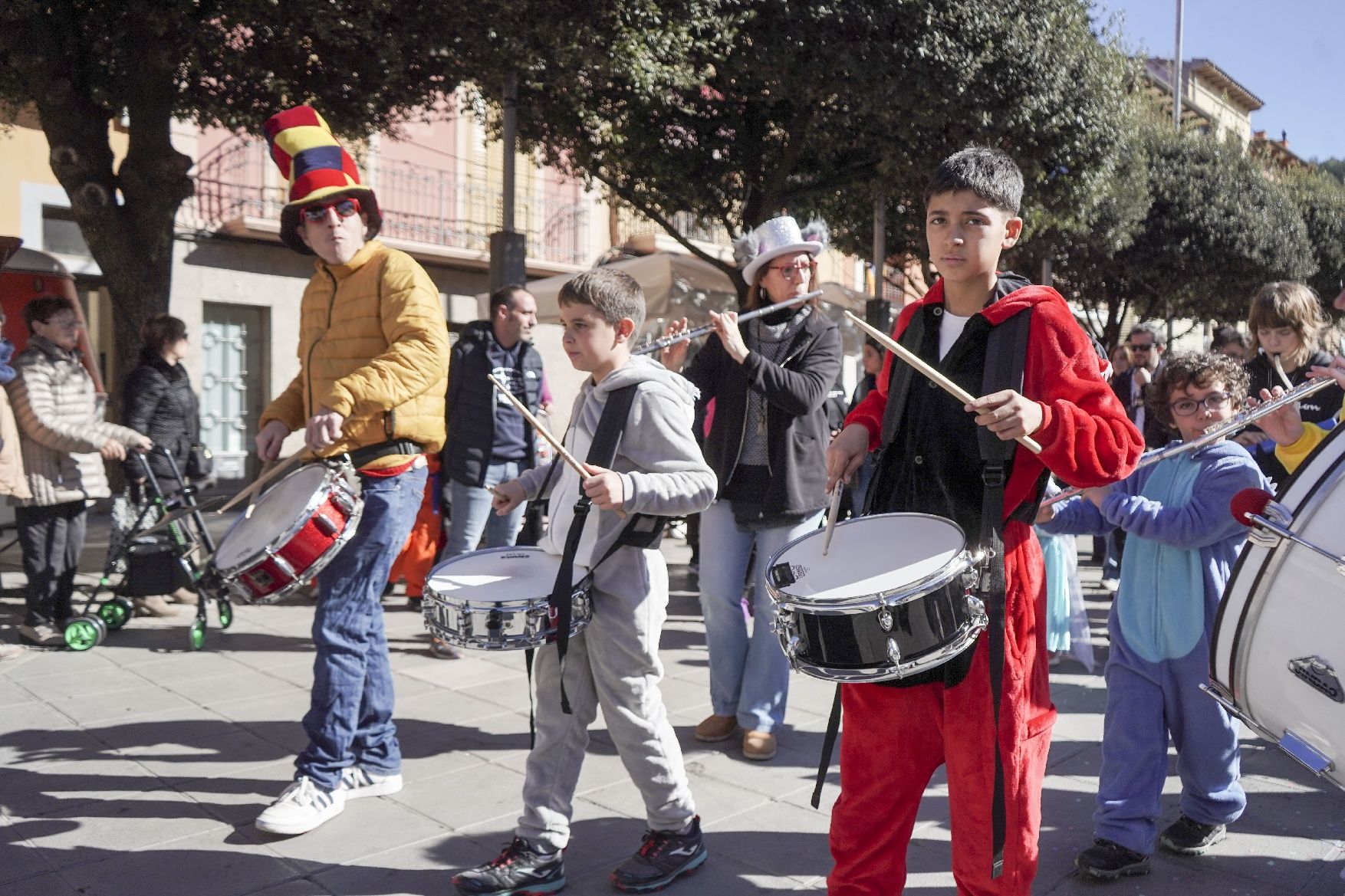 El Carnaval infantil de Sallent, en imatges