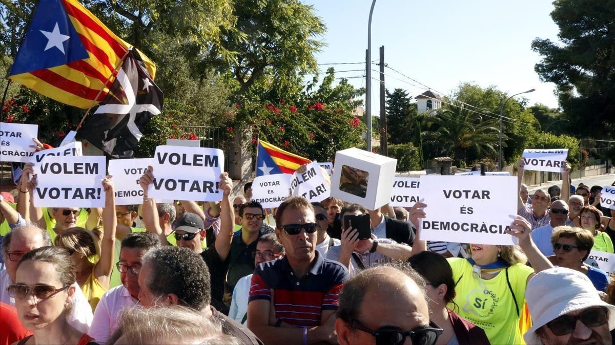 Acto institucional de la Diada en Tarragona.