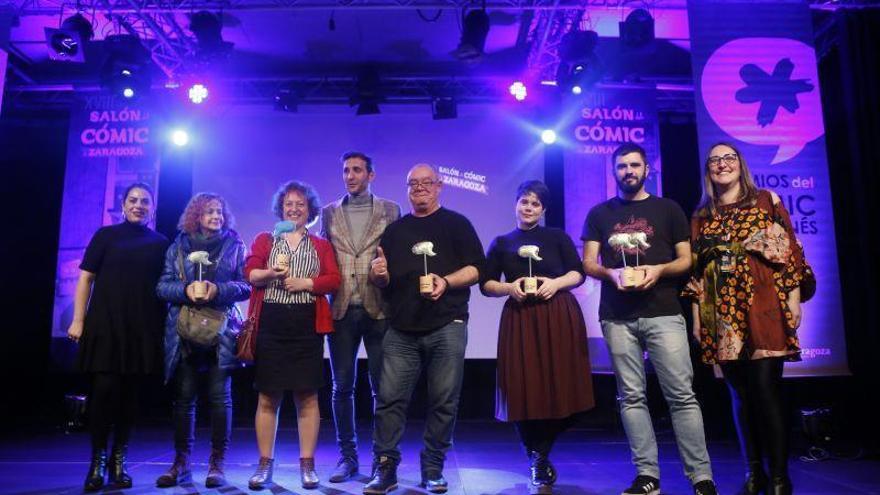 Víctor Solana triunfa en los Premios del cómic aragonés