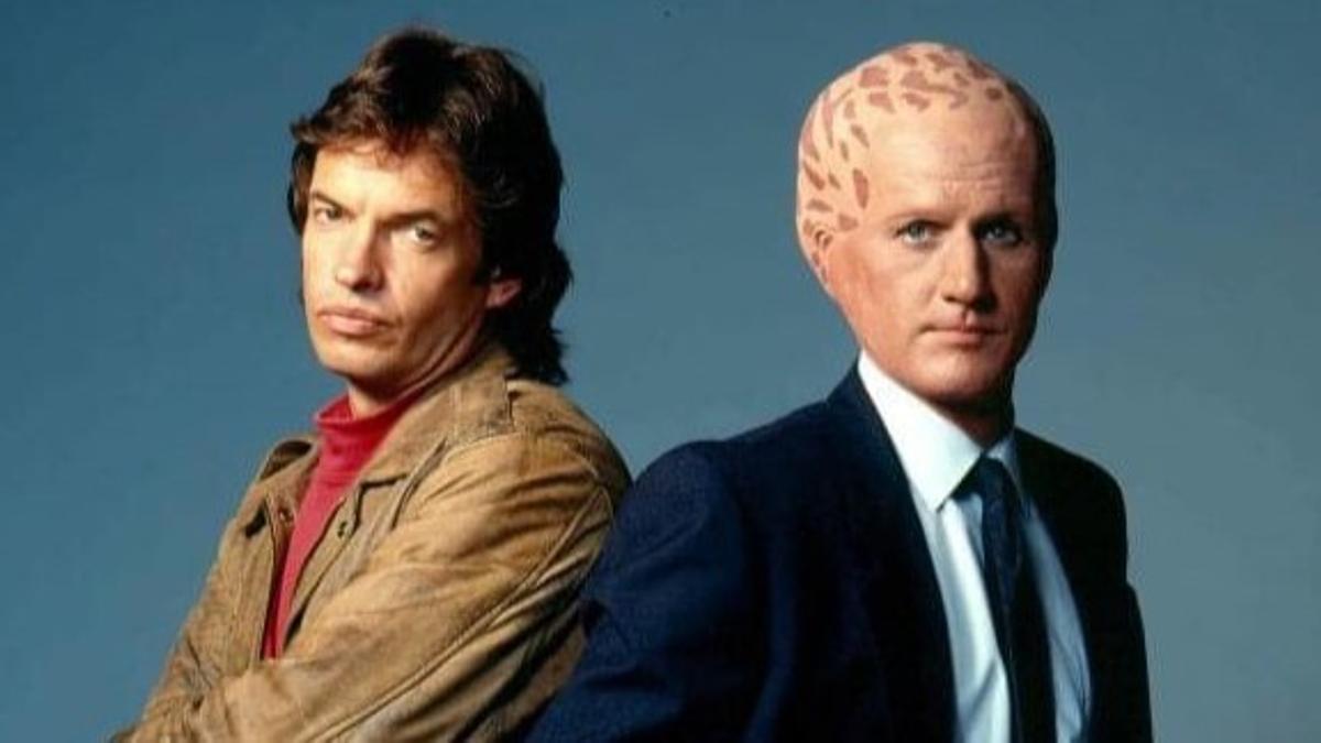 Gary Graham (izquierda) en la serie 'Alien Nation'