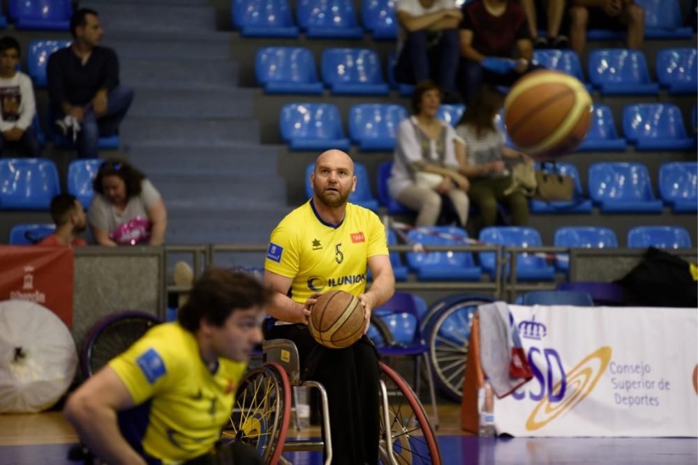 Baloncesto sobre ruedas en el Príncipe de Asturias