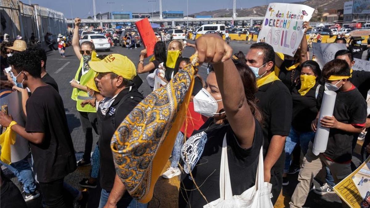mexico-protestas-asilo-migrantes