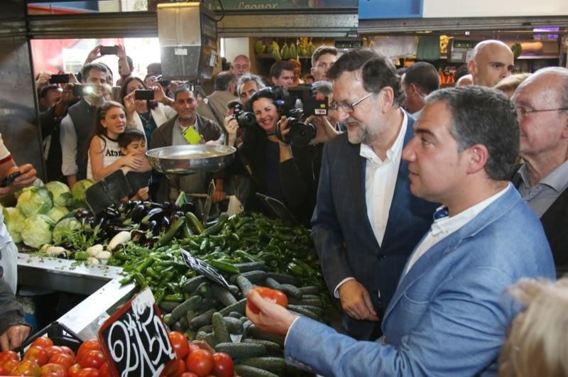 Mariano Rajoy inicia la precampaña en Málaga