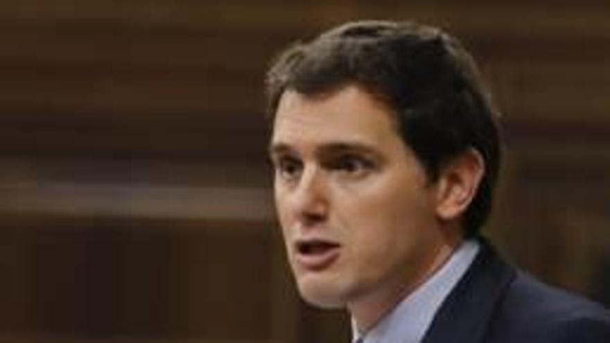 Albert Rivera, ahir al Congrés