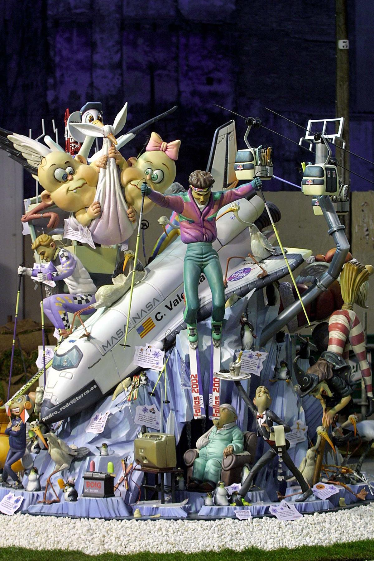 Falla Plaza de la Merced 2002