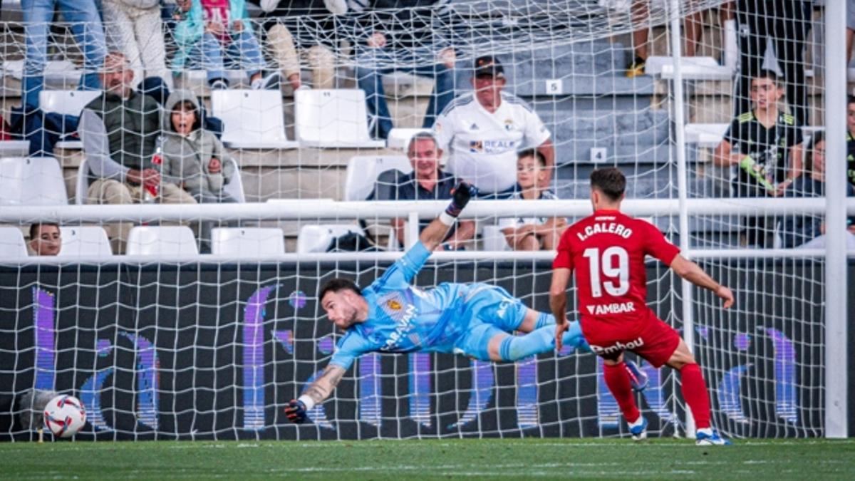 Poussin, superado por Sancris en el descuento del partido jugado el curso pasado en Burgos.