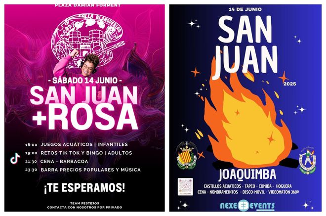 Fiestas de San Juan de las comisiones de falla para el 14 de junio (II)